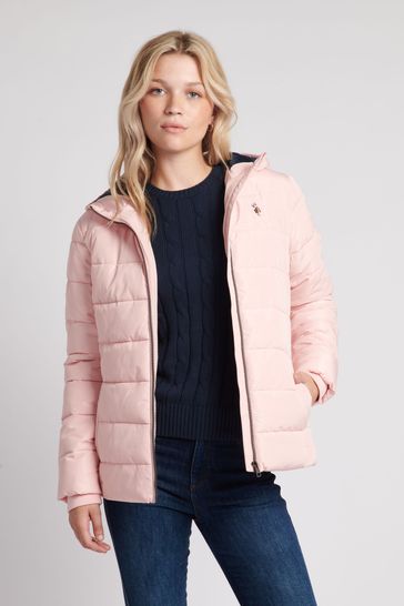 Ladies pink top lightweight jacket