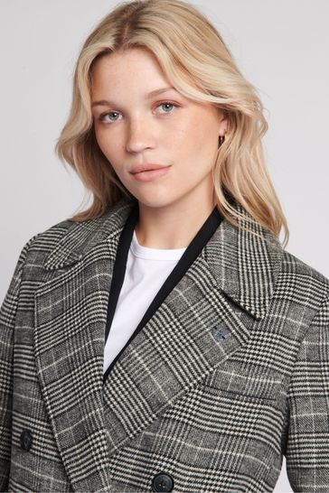 Grey crombie coat womens store