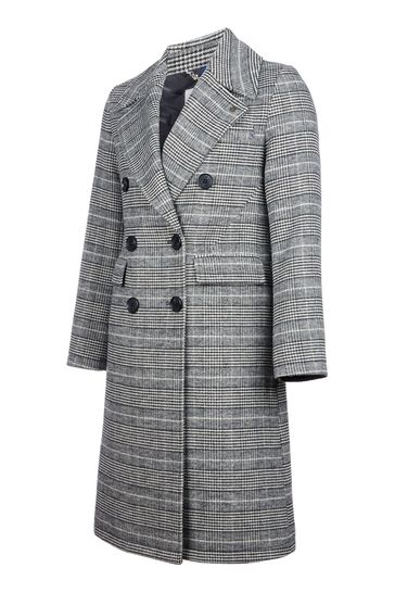 Grey crombie coat womens store