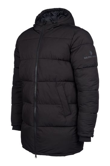 Mens polo bubble coat store