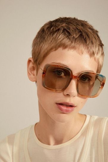 PILGRIM Natural ALIET Sunglasses