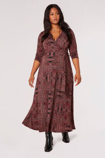 Apricot red dress hot sale