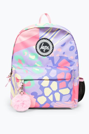 Buy Hype. Multi Pastel Prints Badge Backpack from Next Bahrain