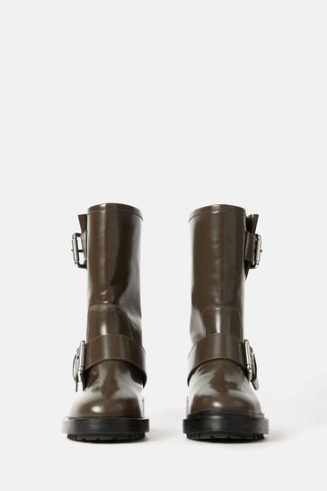 Jigsaw green shop boots
