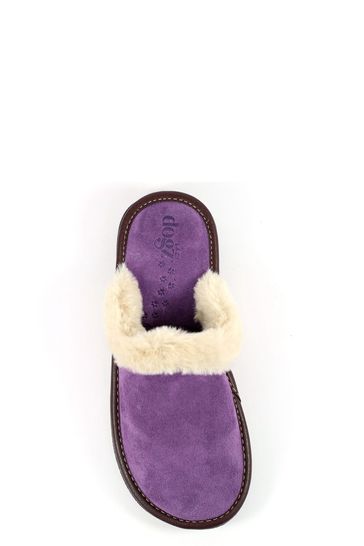 Buy Lazy Dogz Otto Purple Suede Slippers from Next Singapore