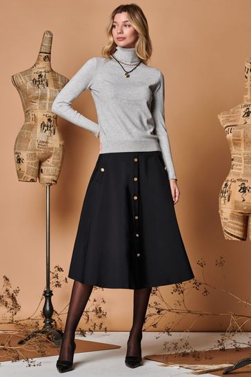 Grey hotsell fitted jumper