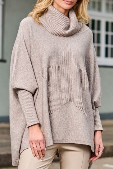 Jumper with star on on sale front