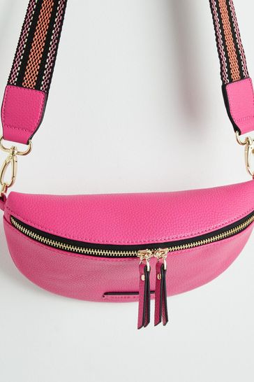 Neon pink belt bag hotsell