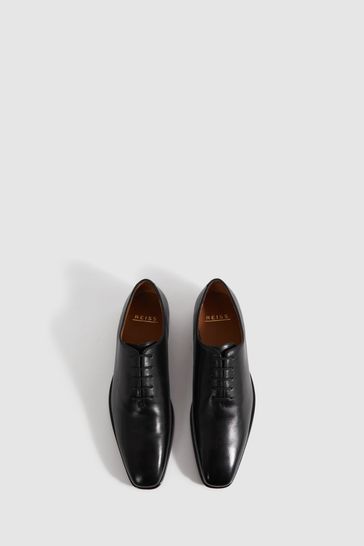 Reiss black shoes sale