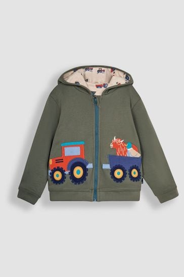 Jojo maman bebe tractor coat shop