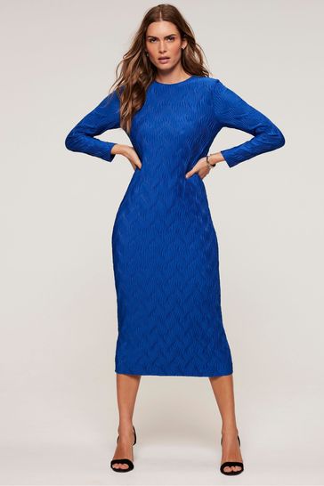 Mint velvet online blue dress