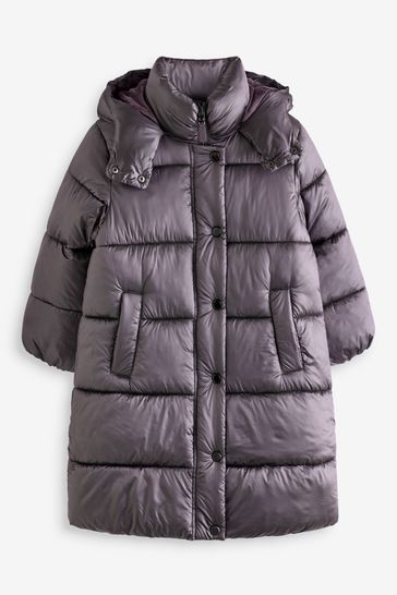 Shine padded coat clearance