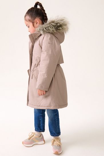 Fur trim parka new arrivals