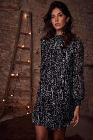 Mint velvet new arrivals blue dress