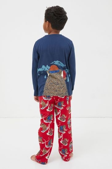 Buy FatFace Red Wilfred Mammoth Pyjama Set from Next Netherlands
