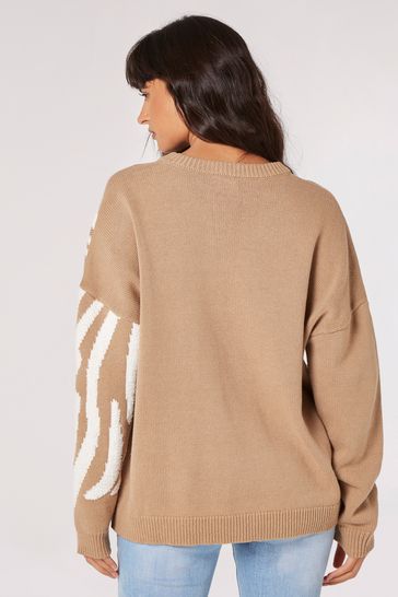 Apricot oversized jumper outlet