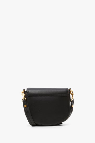 Jasper conran black saddle new arrivals bag