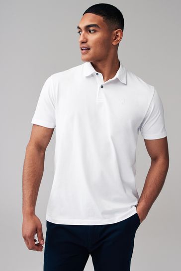 Buy White Blue Green Yellow Red Regular Fit Regular Fit Short Sleeve Jersey Polo Shirts 5 Pack from Next Ireland