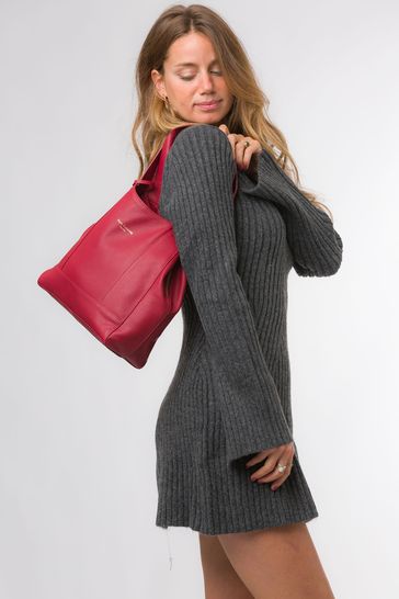 Red handbag top next