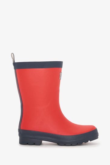 Hatley Red Matte Rain Boots