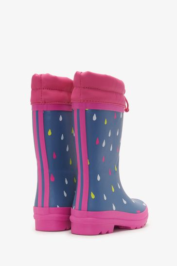 Lined rain shop boot