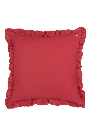 Buy Paoletti Pink Haven Floral 100 Cotton Velvet Polyester Filled Cushion from Next Bahrain