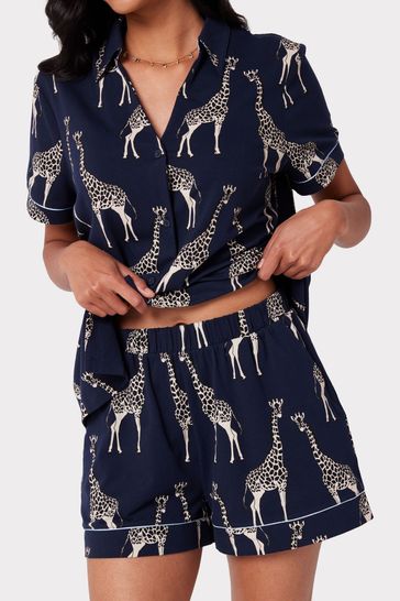 Giraffe pyjamas river island best sale