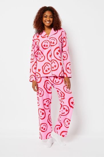 Smiley shop face pyjamas