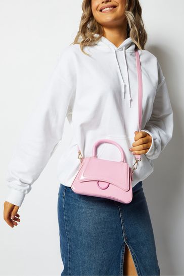 Patent top mini bag