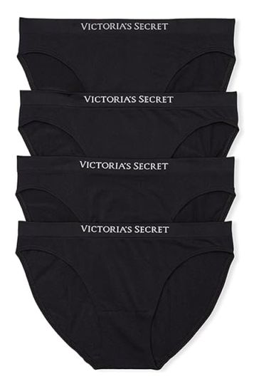Victoria's Secret Black Bikini Multipack Knickers