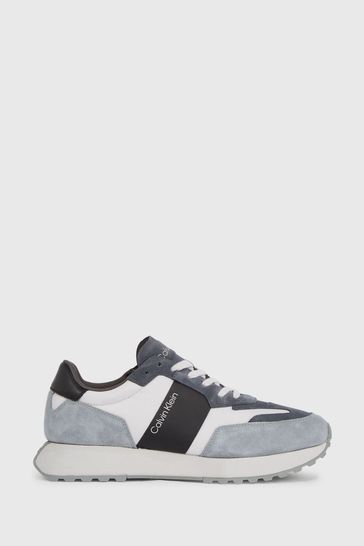 Buy Calvin Klein Grey Low Top Trainers from Next USA