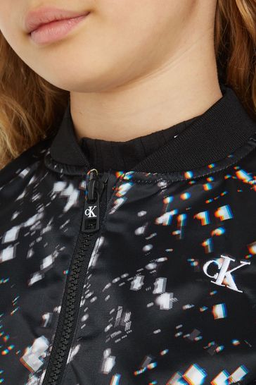 Calvin klein online floral jacket
