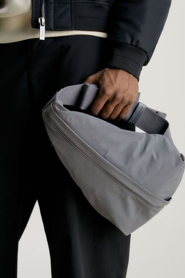 Calvin Klein Grey Faded Sling Bag