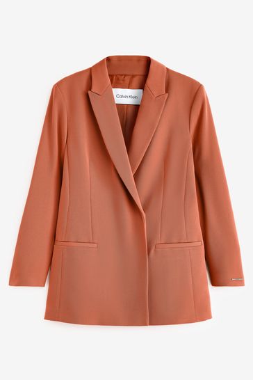 Calvin klein wool blazer discount