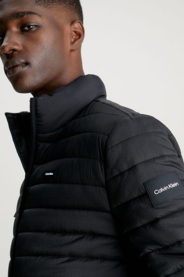 Quilted calvin cheap klein jacket
