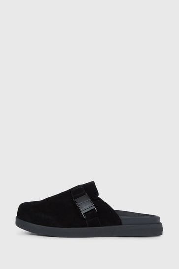 Calvin klein mules black hot sale