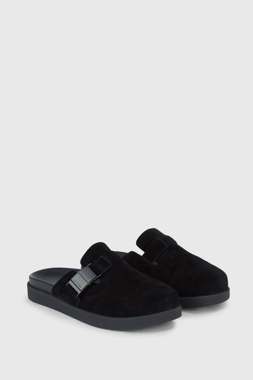Calvin klein deals black mules