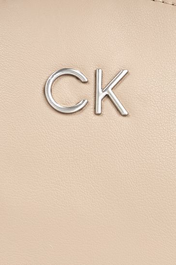 Buy Calvin Klein Brown Re Lock Cross body Bag from Next Luxembourg