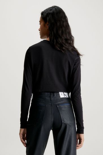 Calvin klein jeans t shirt full sleeve sales