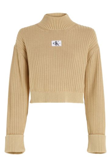 from Natural Monologo Sweater Klein Buy Jeans USA Next Calvin Washed