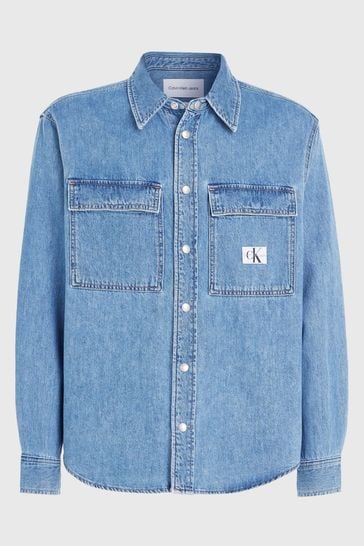 Calvin Klein Jeans Blue Shirt