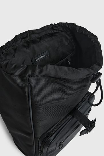 Calvin klein elevated logo backpack hot sale