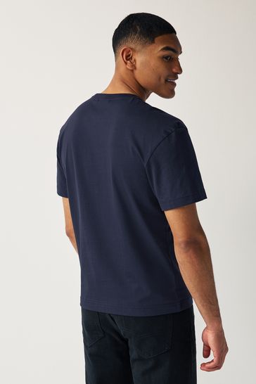 Calvin klein blue t shirt cheap