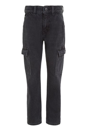 Calvin Klein Black Cargo Jeans