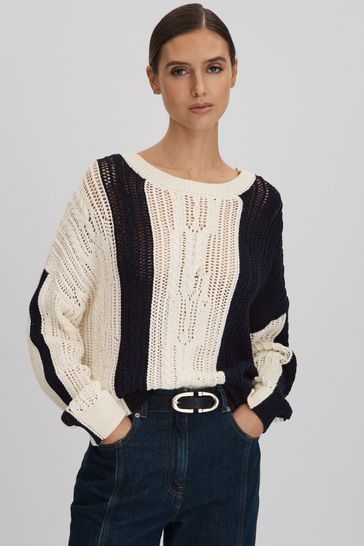 Reiss cream clearance jumper