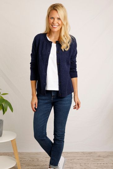 Weird shop fish cardigan