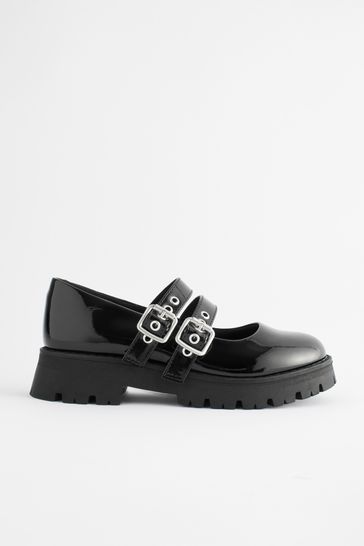Patent buckle shoes online