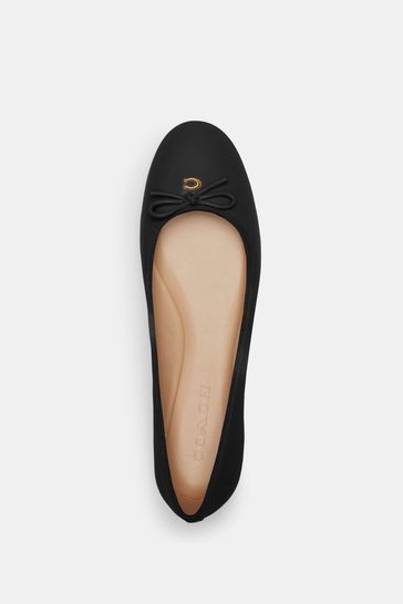 Coach leather pumps top