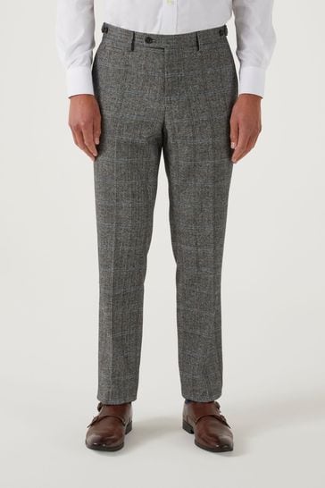 Skopes Grey Tailored Fit Rowan Suit: Trousers