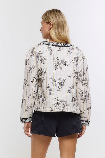 River island clearance quilted jacket